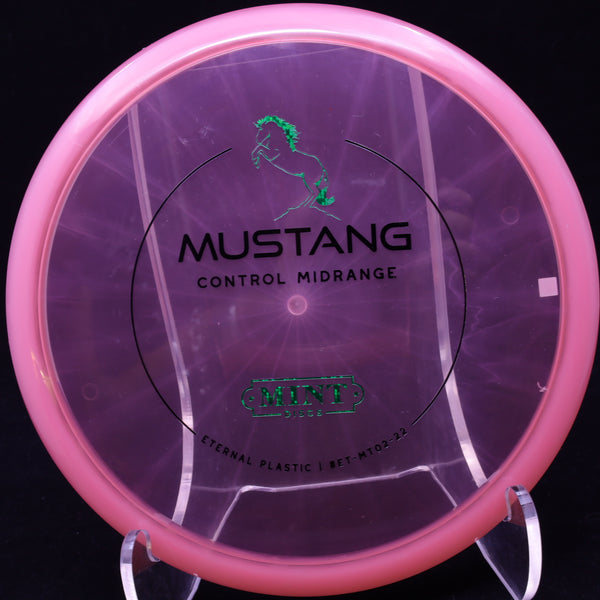 mint discs - mustang - eternal plastic - midrange pink/green/173
