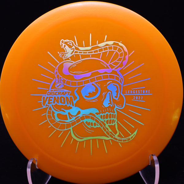 discraft - venom - big z - ledgestone edition orange/silver/174