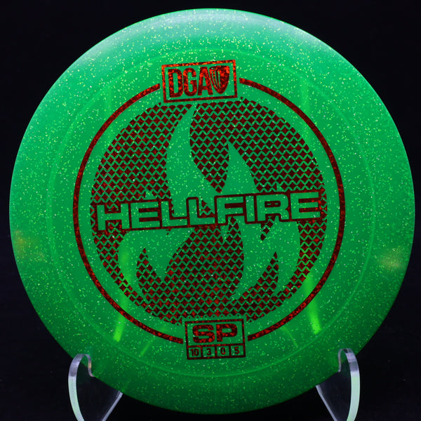 dga - hellfire - sp line - fairway driver green/red confetti/174