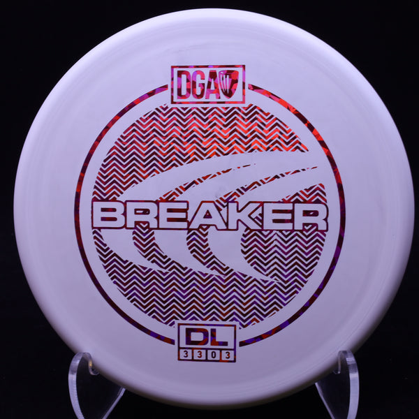 dga - breaker - d line - putt & approach white/pink/shards/174