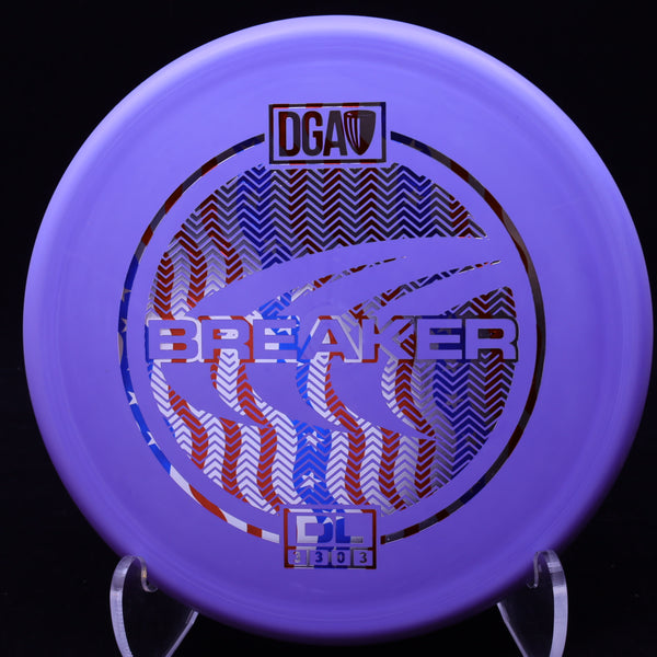 dga - breaker - d line - putt & approach purple/usa/174