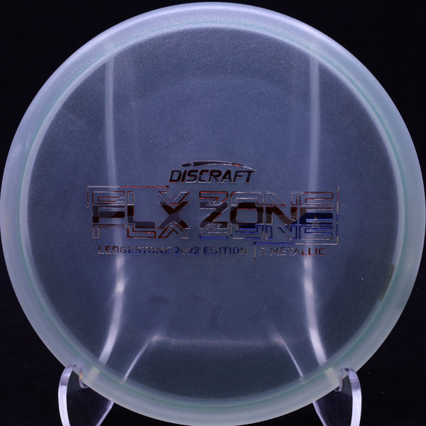 discraft - zone - flx metallic z - ledgestone edition clear/usa/174