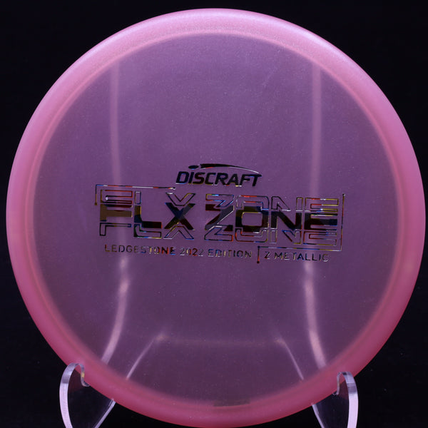 discraft - zone - flx metallic z - ledgestone edition pink/wonderbread/174