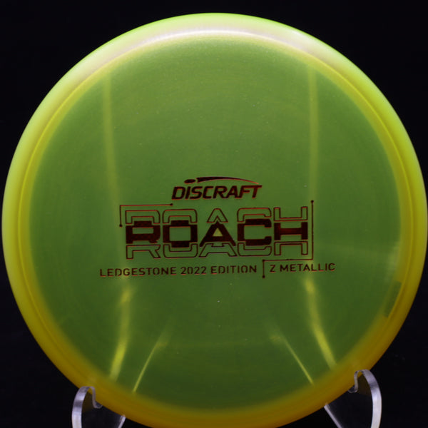 discraft - roach - metallic z - ledgestone edition 174 / yellow orange/red carbon fiber