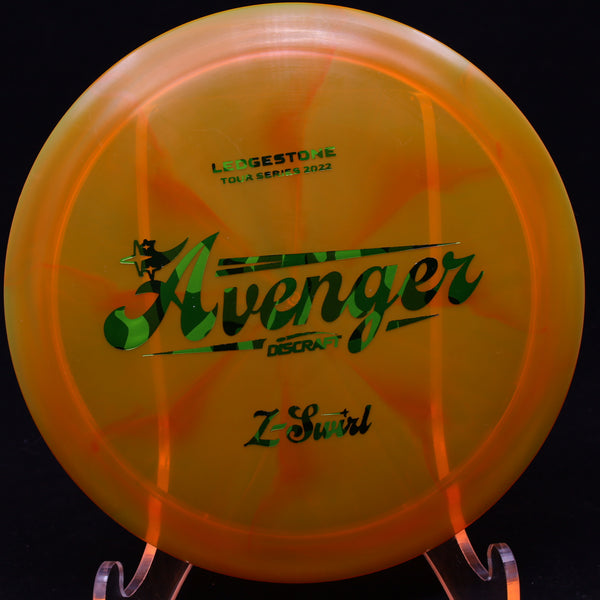 discraft - avenger - z swirl - ledgestone edition orange/camo/174