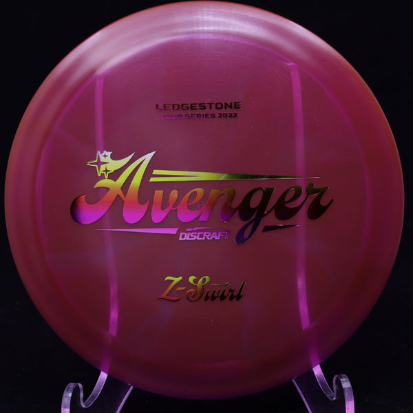 discraft - avenger - z swirl - ledgestone edition purple/neon sunset