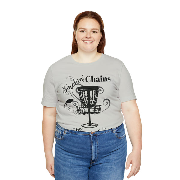 T-shirt "SMOKIN CHAINS WITH MY LIL ONE" short sleeve shirt Adult Unisex