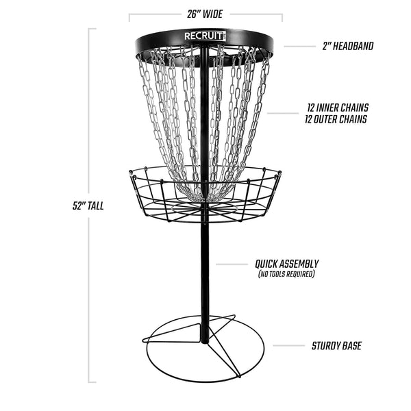 Dynamic Discs Recruit Lite Basket - GolfDisco.com